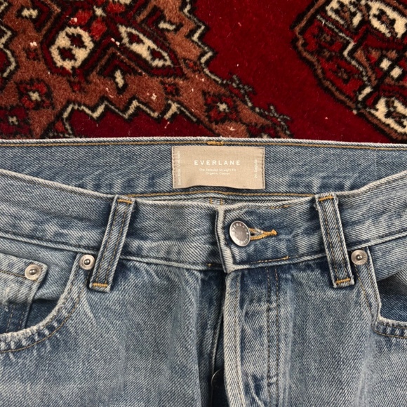 Everlane Relaxed Fit Straight Jean in size 26R - Picture 3 of 4